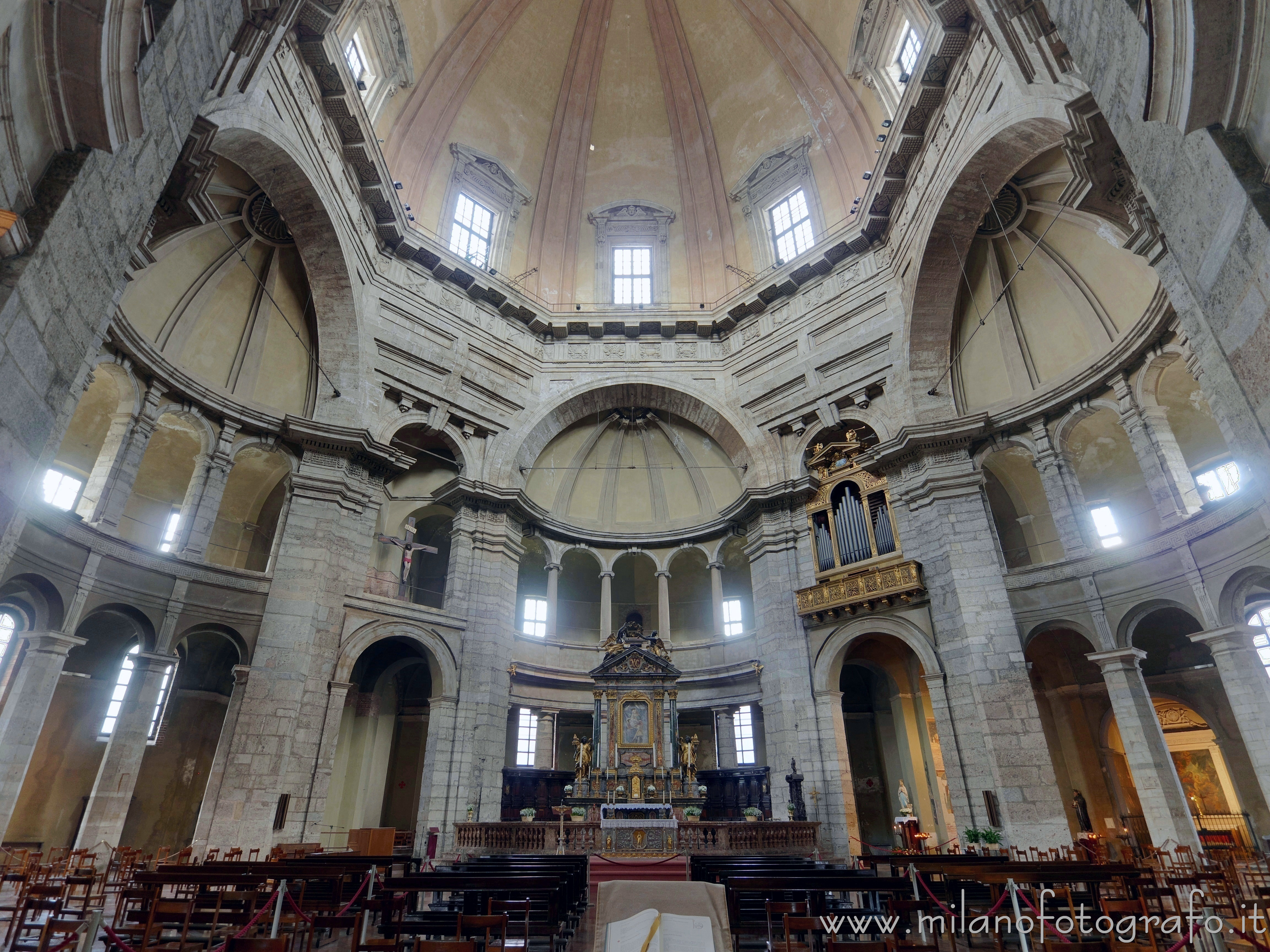 Milan (Italy) - Interior of the Basilica of San Lorenzo Maggiore